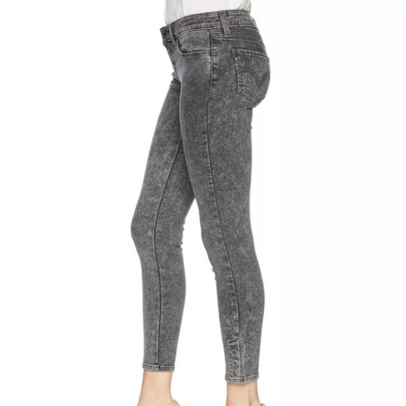 Levi's cropped ankle snap midrise jeans 29 - Picture 5 of 13